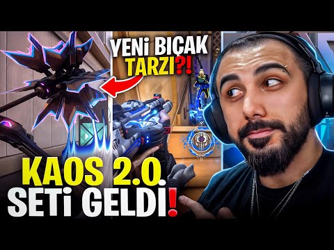 ÇOK BEKLENEN KAOS 2.0 GELDİ! YENİ BIÇAK ÇOK İYİ! VALORANT