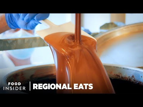 YouTube video thumbnail: How Real Swiss Chocolate is Made