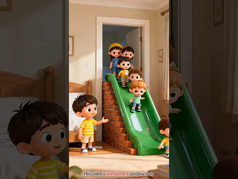 😲Uncle made a brick slide🫠😍 for me.❤️#shorts #shortvideo