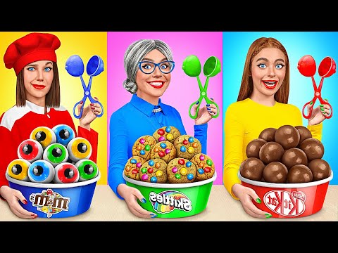 Me vs Grandma Cooking Challenge | Awesome Kitchen Hacks by TeenDO Challenge