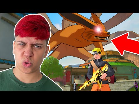 GANHEI PODERES? VIDA DE NARUTO POR 1 DIA NO FREE FIRE!!