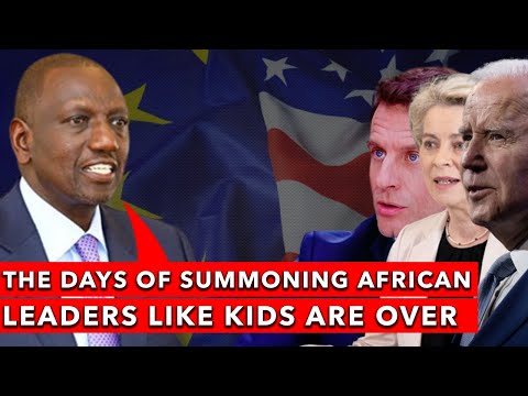 Kenya President Says Africa Presidents wont Be Summoned Like Kids By World Leaders Anymore