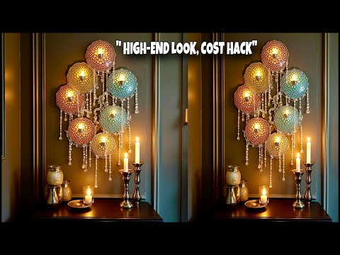 Budget DIY: Make This Stunning Tealight Wall Decor for Under $10! FASHION PIXIES