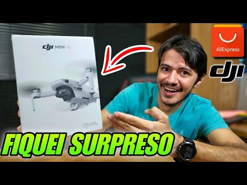 RECEBI MEU DRONE 30 DIAS APÓS RECEBER O REEMBOLSO | DJI MINI 4K ALIEXPPRESS.