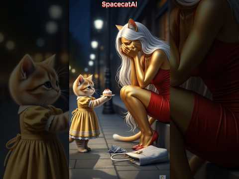 Kindness is not innate; it is formed by the environment in which we are raised #aicat #catlovers