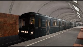 Subtransit Drive Калининская линия Третьяковская - Новокосино - Новогиреево 81-717/714