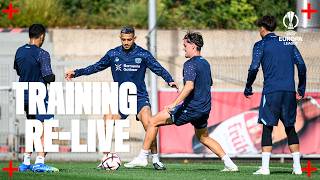 Final training session ahead of OFI Crete 🆚 Bayer 04 Leverkusen | Europa League, MD 3 (re-live)