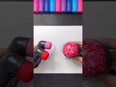 Mop’r Markers vs Balloon! 🩷✨😏 Which Heart Is More Satisfying? 👀 #valentinesday