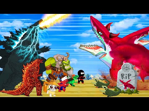 What Is Monsters Godzilla's GREATEST FEAR: King Of The Monsters ??? | Godzilla & KONG Cartoon Funny