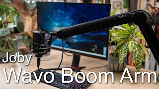Vido-Test : Joby Wavo Boom Arm im Test - Schicker Mikrofonarm inklusive Getra?nkehalterung