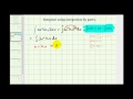 Integration by Parts Concepts