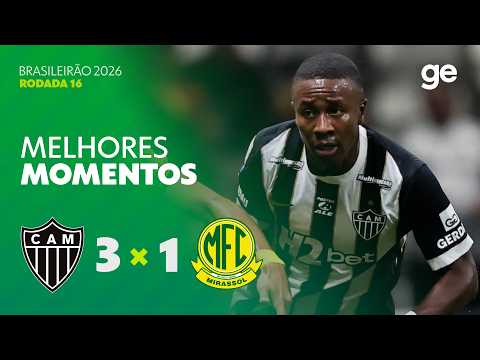Atlético-MG 3 x 1 Mirassol-SP