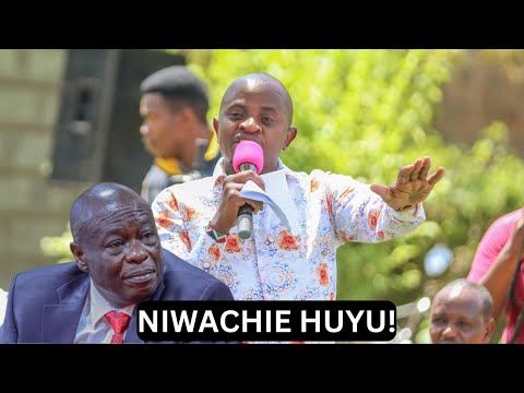 "RAIS NIWACHIE HUYU GACHAGUA NI SIZE YANGU" ~EX DP GACHAGUA AREA MP ERIC WAMUMBI, RUTO REACTS