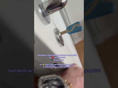Blindage de porte & Super blindage parisien de copropriété