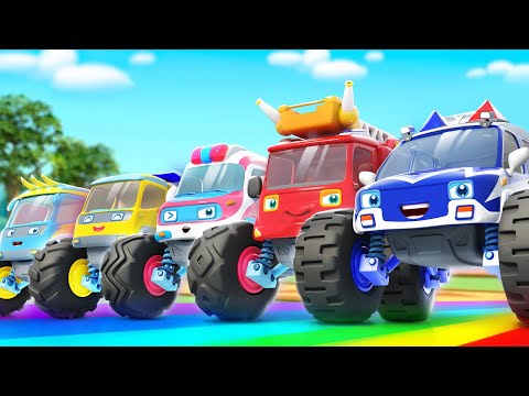 ごだいのモンスターカー | 赤ちゃんが喜ぶ歌 | 子供の歌 | 童謡 | アニメ | 動画 | ベビーバス| BabyBus
