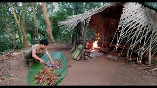 200 ngày đi bụi, xây dựng nơi trú ẩn, thử thách sinh tồn hoang dã một mình trong rừng mưa lớn