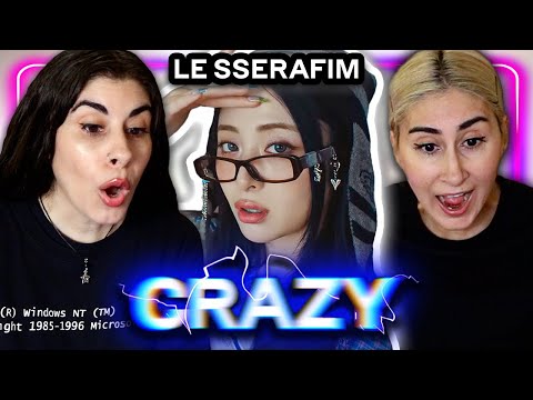 GAYS REACT to LE SSERAFIM (르세라핌) 'CRAZY' OFFICIAL MV!