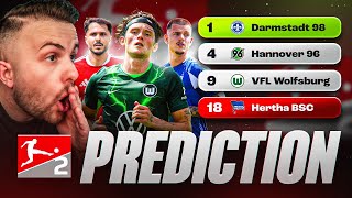 Meine 2. Bundesliga PROGNOSE 2026/2027 🏆