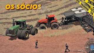 Farming simulator 22 | Atolei o case plantando soja  | Os sócios #46