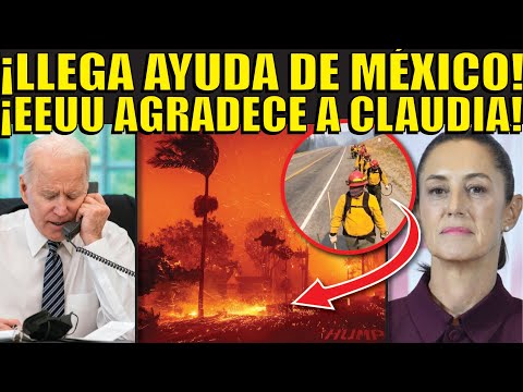 !CLAUDIA ENVIA AYUDA A EEUU! NO LO PUEDEN CREER! ASÍ DIO LAS GRACIAS BIDEN A MÉXICO!