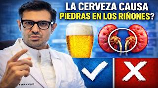 La cerveza causa piedras en los riñones? Verdad o mito?