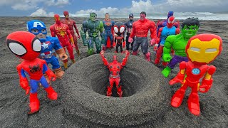 SPIDERMAN VS BIG HULK, SUPERMAN VS AVENGERS VS JUSTICE LEAGUE, THOR VS CAPTAIN AMERICA VS IRON MAN 2
