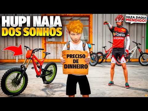 ALISSINHO VENDEU BALA PRA COMPRAR A HUPI NAJA DOS SONHOS! ELE CONSEGUIU?😭🚲 (GTA 5)