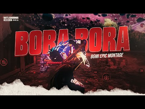 Bora Bora - Clutches Gameplay Montage | Best BGMI Montage | Siddha Gaming