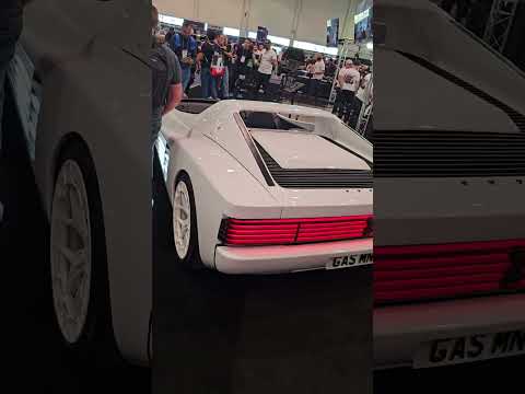 Richard Rawlings reveals a Ferrari EV that might get him sued at SEMA 2023  #shorts