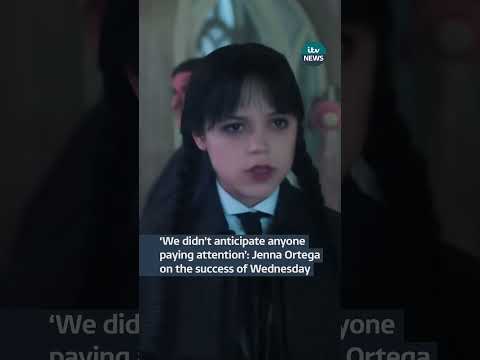 Jenna Ortega says she appreciates fans waiting years for the new series of Wednesday #itvnews