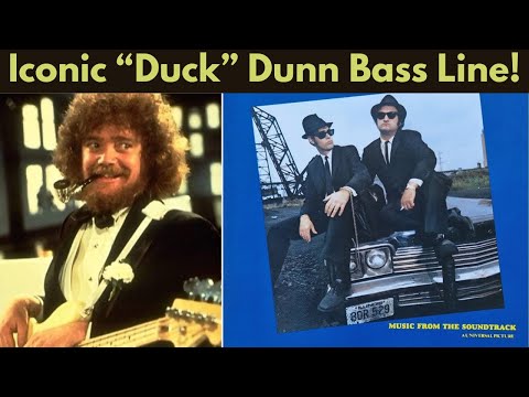 GREAT Donald "Duck" Dunn Bass Line [Sweet Home Chicago//The Blues Brothers]