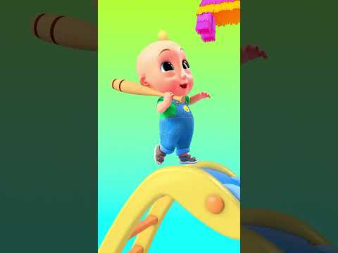 ¡Rompe la Piñata, Johny! 🎉🍬 ¿Qué Hay Dentro? #Shorts #LooLooKidsEspañol