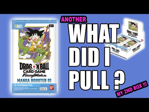 Another !!! Dragon Ball Super CG Fusion World - Manga Booster SB01 Booster Box Opening