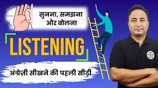 अंग्रेज़ी सुनने, समझने और बोलने की पहली सीढ़ी यही है। Listen, Understand and Speak English