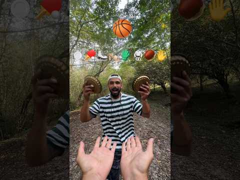 Insane Jungle Challenge 😱 ASMR CATCH The Basketball with 8 Crazy Tools 🏀 | Unbelievable Skill #viral