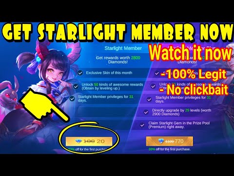 Free Trial Starlight Member Mlbb 06 2021