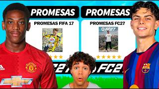 ¡JÓVENES PROMESAS DE FC27 vs JÓVENES PROMESAS DE FIFA 17!