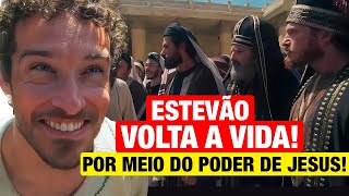 PAULO, O APÓSTOLO: Jesus FAZ ESTEVÃO VOLTAR A VIDA e surpreende TODOS COM MILAGRE! Resumo hoje