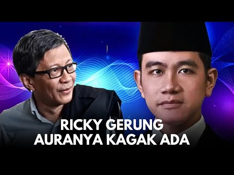 Rocky Gerung Sebut Aura Gibran Tenggelam Jauh Dari Prabowo