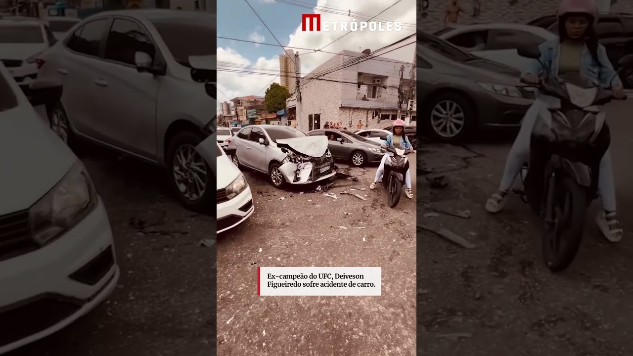 Ex campeão do UFC Deiveson Figueiredo sofre acidente de carro