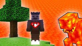MINECRAFT !Pero la Lava sube cada 10 segundos!