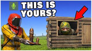YouTube thumbnail for Oblivion's video titled 'I Trolled A Rust Streamer With My Trap Base..'