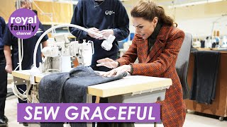 Princess Kate Makes Jeans for Prince William in Wales | Full Visit Highlights