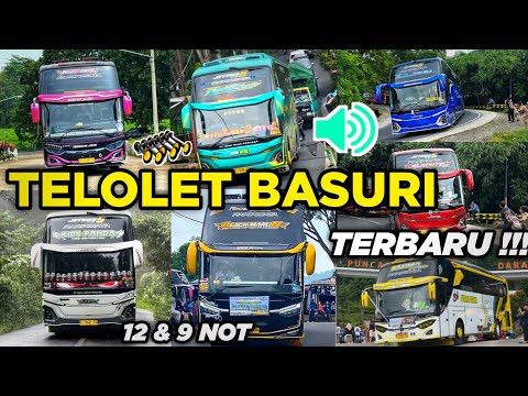 Kumpulan Macam Macam "TELOLET" Bus di Indonesia 9 & 12 Corong (Nada) Terunik & Merdu 2025