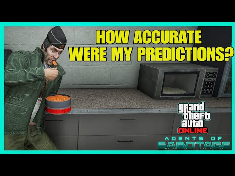 How Accurate Were My Agents of Sabotage DLC Predictions in GTA Online? (How Much Did it Cost)?