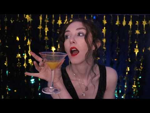 Office Gossip Flirts with You at the New Year's Eve Party ASMR