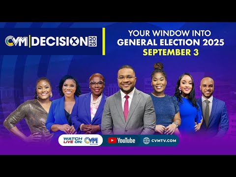 Decision Day 2025  | CVM TV Election Coverage | September 3, 2025