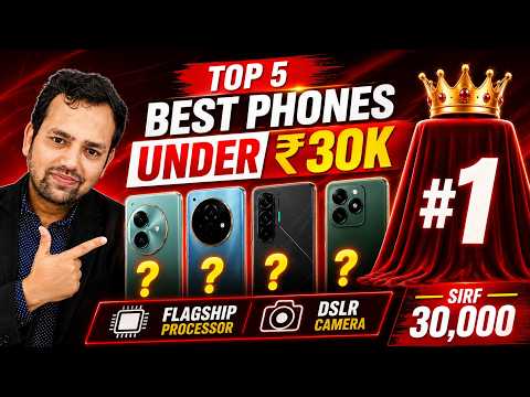 Flagship Killers Under 30k : Top 5 Best Smartphones Under 30000 🔥Phones Budget Upto 30K