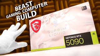Building a Beast MSI Gaming PC for 2025 (RTX 5090 SUPRIM LIQUID)