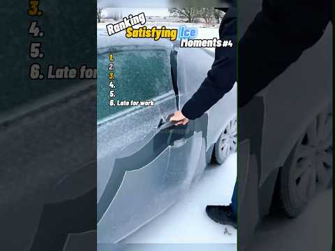 Ranking Satisfying Ice Moments Part 4 #shorts